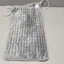 Deepsoon Heating Pad,Electric Heating Pads for Back,Neck,Abdomen,Moist Heating Pad for Shoulder,Knee,Arms,Legs,Dry/Moist Heat & Auto Shut Off,Christmas Gifts for Men and Women,Light Gray,24x12 Inch