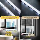 LOAAO 24X32 LED Bathroom Mirror with Lights, Anti-Fog, Dimmable, Backlit + Front Lit, Lighted Bathroom Vanity Mirror for Wall, Memory Function, Tempered Glass, Shatter-Proof, ETL Listed