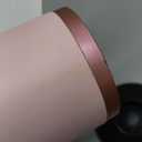 Slopehill Professional Ionic Hair Dryer, Powerful 1800W Fast Drying Low Noise Blow Dryer with 2 Concentrator Nozzle 1 Diffuser Attachments for Home Salon Travel (Pottery Pink and Rose Gold)