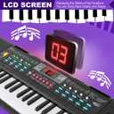 Kids Keyboard Piano - 61 Keys Fun Toy Toddler Electronic Pianos with Microphone | Explore Creativity | Unleash Childs Talent, Perfect Educational Musical Toys Gift for Boys & Girls Ages 3-9, 33 X 10 X 4 Inches
