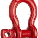 Crosby Screw Pin Anchor Shackle Carbon Steel, Self-Colored, 3-1/4 Ton WLL, 5/8" Size, S-209