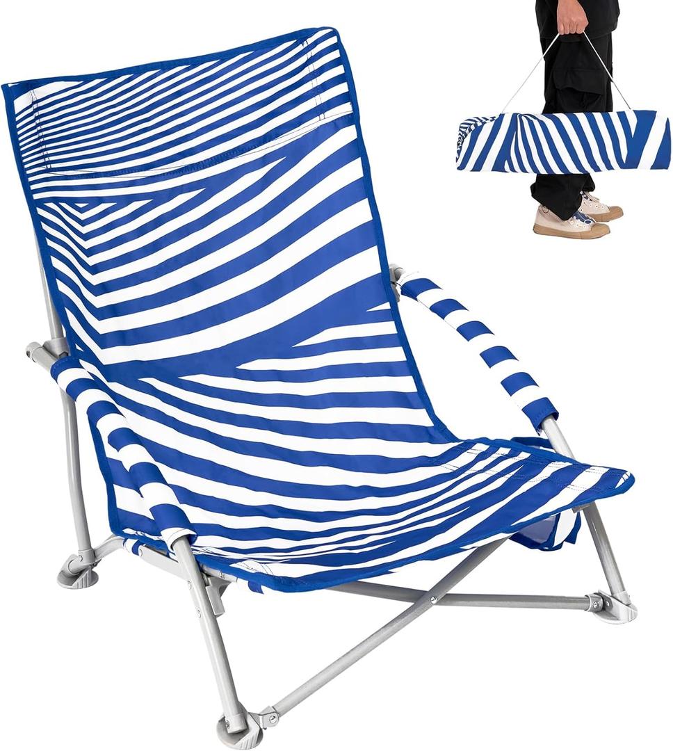 #WEJOY Beach Chair with Backpack Straps, Heavy Duty Backpack Beach Chairs for Adults with Cup Holder, High Back Lightweight Portable Chair for Camping Sand Lawn, Support to 300lbs, Blue #WEJOY Beach Chair with Backpack Straps, Heavy Duty Backpack Beach Chairs for Adults with Cup Holder, High Back Lightweight Portable Chair for Camping Sand Lawn, Support to 300lbs, Blue
