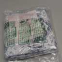 Madane Washable Area Rug 2x3, Small Entryway Rug Non-Slip Vintage Door Mat Indoor Entrance, Low Pile Floor Carpet for Inside Front Door Bedroom Kitchen Entry Laundry (2'x3', Navy/White)