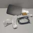 RNDIOZD Shower Head with Handheld Combo, 11.8 Inch Large Rectangular Rain Shower Head with 5 Modes Handheld Spray Combo, Adjustable Double Shower Heads with Holder and 11'' Extension Arm Matte Black