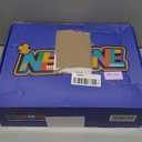 NEMONE Mermaid 4 Size Adjustable Light up Roller Skates for Girls, Purple Blue Skates for Toddlers, Beginner Kids Butterfly Roller Skates Indoor Outdoor (Medium - Big Kid, I- Racing - Black Red)