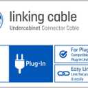 GE Linking Cable for Undercabinet Linkable Light Fixtures, 24in (1 Pack)