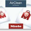 Miele Original Performance Pack for Miele Compact C1/C2 and S6/S4 Models, Includes 16 AirClean 3D Efficiency FJM Vacuum Cleaner Bags and 1 HA50 HEPA AirClean Filter 10512520