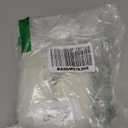 Animal Cosplay Costume Furry Fox Tail Plug Cute Ears Headband Bat Style Neck Collar Set (White)