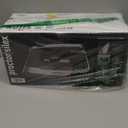 Proctor Silex Steam Iron for Clothes with Durable Stainless Steel Soleplate, 1500 Watts, 8 Retractable Cord, 3-Way Auto Shutoff, Anti-Drip, Gray and Black (14250)