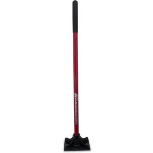 QLT by Marshalltown Tamper with Steel Handle,10 x 10 Inch Tamper, 48 Inch Handle, HT10