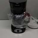 Mueller 12-Cup Drip Coffee Maker - Borosilicate Carafe, Auto-Off, Reusable Filter, Anti-Drip, Keep-Warm Function, Clear Water Level Window Coffee Machine, Kitchen Essentials & Accessories (Black)