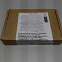 Euro Bar Cabinet Handle (1/2-inch Diameter), 5.38 in Length (3 in Hole Center), Flat Black, Pack of 10, AB1500-FB-10