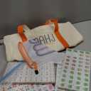 Ceenna American Mahjong Set with Carrying Bag,American,Orange