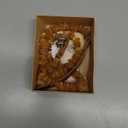 Amber Collars for Dogs & Cats - Dog & Cat Collar with Adjustable Leather Strap - Raw Knotted Amber Beads (20-25cm)