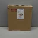 DecoBrothers Crystal Tempered Glass Vertuo Pod Holder Drawer, 24 Large or 48 Small Nespresso Capsule Organizer, White