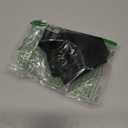 TYR Adult Long Hair Wrinkle-Free Silicone Swim Cap (Black)