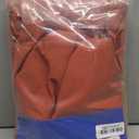 MIULEE Burnt Orange Privacy Sheer Curtains That Let Light in 84 Inches Long Non-See-Through Semi Sheer Curtains Light Filtering Window Drapes for Living Room Bedroom 2 Panels Set Terracotta