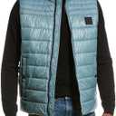 BOSS, Lightweight Nylon Patch Logo Puffer Vest, 48R