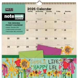 WSBL Peace Of Life 2026 Note Nook Calendar