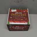 Christmas Candles Gift 4 Pack Set,Winter Holiday Soy Wax Candles with Christmas Tree Scent,Festive Winter Aromatherapy Candles for New Year Christmas Eve Home Decoration (Xmas Tree Series 4 Pack)