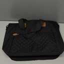 Insulated Lunch Box for Women & Men - Large Thermal Lunch Bag Women with Removable Shoulder Strap, Reusable Lunch Cooler Tote Bags Purse for Adults Work, Picnic, Hiking, Beach, Travel，Black