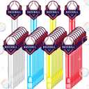Vinsot 36 Pcs Baseball Party Favors Baseball Bubble Wands for Kids Cute Bubble Wands Tube Toys Bulk for Birthday Gift Goody Bags Stuffer Classroom Prizes
