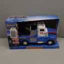 Mighty Fleet Mighty Motorized Tow Truck Toy  15" Vehicle with Lights, Sounds, Working Winch & Traffic Cones  Batteries Included  Ages 3+