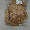 Crochet Tote Bag for Women, French Style Hollow Out Mesh Beach Bag, Summer Vacation Essentials