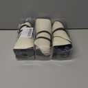 3 x ZOORON Sun Visor Hats for Women Men Wide Brim Sun Hats Women Men Adjustable Ponytail Sun Hats Foldable UPF 50+ (1pack-light Grey)