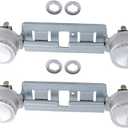 Endurance Pro 2-Pack WB29K17 WB16K10026 Double Range Top Burner Assembly Kit Replacement for GE Hot Point Gas Stove 868697 AP2633210 PS232404, 65932, AH232404, WB16K10003, WB29K0001, WB29K0017
