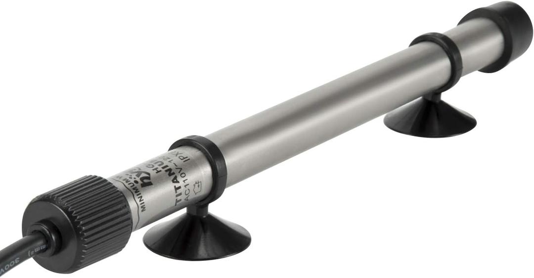 hygger 802 Aquarium Titanium Heater Rod Fish Tank Heating Element Replacement Heater Tube (Controller Excluded) 100W