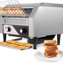 Commercial Conveyor Toaster 450 PCS/H Electric Belt Toaster
1900W Commercial Toaster Conveyor for Restaurant, Heavy Duty Stainless Steel Bun Rolling Toaster for Bagel