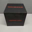 LIGHTSOUT Indoor Silent Basketball Size 7 (29.5") Quiet Basketballs Dribbling Indoor Very Sleek Black/red, Practicing at Home Indoor Basketball Foam No Noise Airless, No Scratch or Damage of Flooring