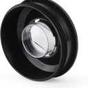 Anbige Replacement Parts 5-Cup Glass Jar with Lid,Compatible with Black&Decker Blender BL1110BG / BL1210RG/ BL1820SGM/ BL2020/ BL2010BG