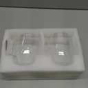 Set of 2 Double Walled Glass Coffee Mugs 16 Ounces Insulated Layer Coffee Cups with Handle Borosilicate Glass Espresso Cup for Hot Beverage,Cappuccino,Tea,Latte,Wine,Microwave Safe