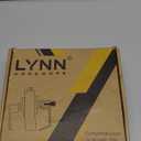 LYNN HARDWARE - Entrance - Commercial Door Lock - Heavy-Duty Designer Handles for Doors - Durable Grade 2 Indoor Locks for Doors - Cylindrical Door Handle Lock - ADA Compliant - Matte Black