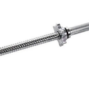 Fitness Weight Bar 5FT Barbell 1 Inch Solid Chrome Workout Exercise Lifting