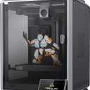 Creality K1C 3D Printer, 600mm/s Fast Speed Auto Leveling 3D Printers with AI Camera for 300C Printing, Switchable Silent Mode Reliable Carbon Fiber 3D Printing 220 * 220 * 250mm
