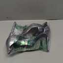 Guess Platform Strappy Heel Sandals Square Open Toe Two Strap Chunky High Heeled Sandals with Buckle Ankle Strap for Women Party Wedding Dress 7.5, Silver 