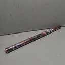 Stained Glass Privacy Film Decorative With Free Tools, Magnolia Window Film for Home, Frosted Tint, Covers Cling, 17.5 Inch by 157.4 Inch