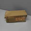 PROBTTL Glass Water Bottles 64 oz, Half Gallon Glass Water Bottle with Straw, Silicone Sleeve, 2 Lids - Handle Spout & Bamboo Straw Lid (Olive)