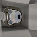 Ultrasonic Retainer Cleaner Machine, 48kHz Dental Cleaning Pod for Night Guards, Mouth Guards, Aligner, Braces, Toothbrush, Jewelry, Ultrasonic Dentures Cleaner with Digital Timer, 220ML, White