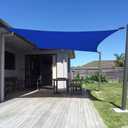 SUNNY GUARD 14' x 18' Rectangle Shade Sail 95% UV Block Outdoor Canopy