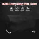 Grill Cover for Nexgrill Stainless Steel 2-Burner Portable Gas Grill, Outdoor Griddle Cover BBQ Covers Waterproof Propane Griddle Cover Outdoor Gas Grill Cover(28" Lx 20" W x 15" H)