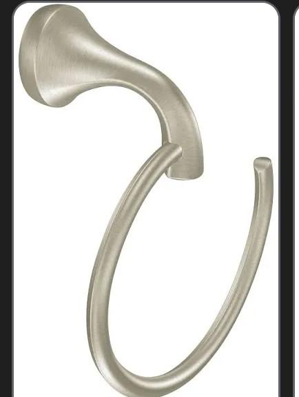 Moen YB2886BN Eva Towel Ring (Brushed Nickel)