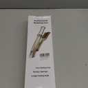 2 in1 Hair Curler Straighter Rotating Iron, Curling Iron Wand for Hair Curling and Straighting, Dry and Wet Styling Tool, Travel for Girls Women (Yellow)