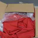 Tounosnt 14 Pcs Outdoor Patio Cushion Covers, Replaceable Waterproof Furniture Covers, Outdoor Non-Slip Covers with Zippers, Couch 3 Sizes, Covers Only, Red