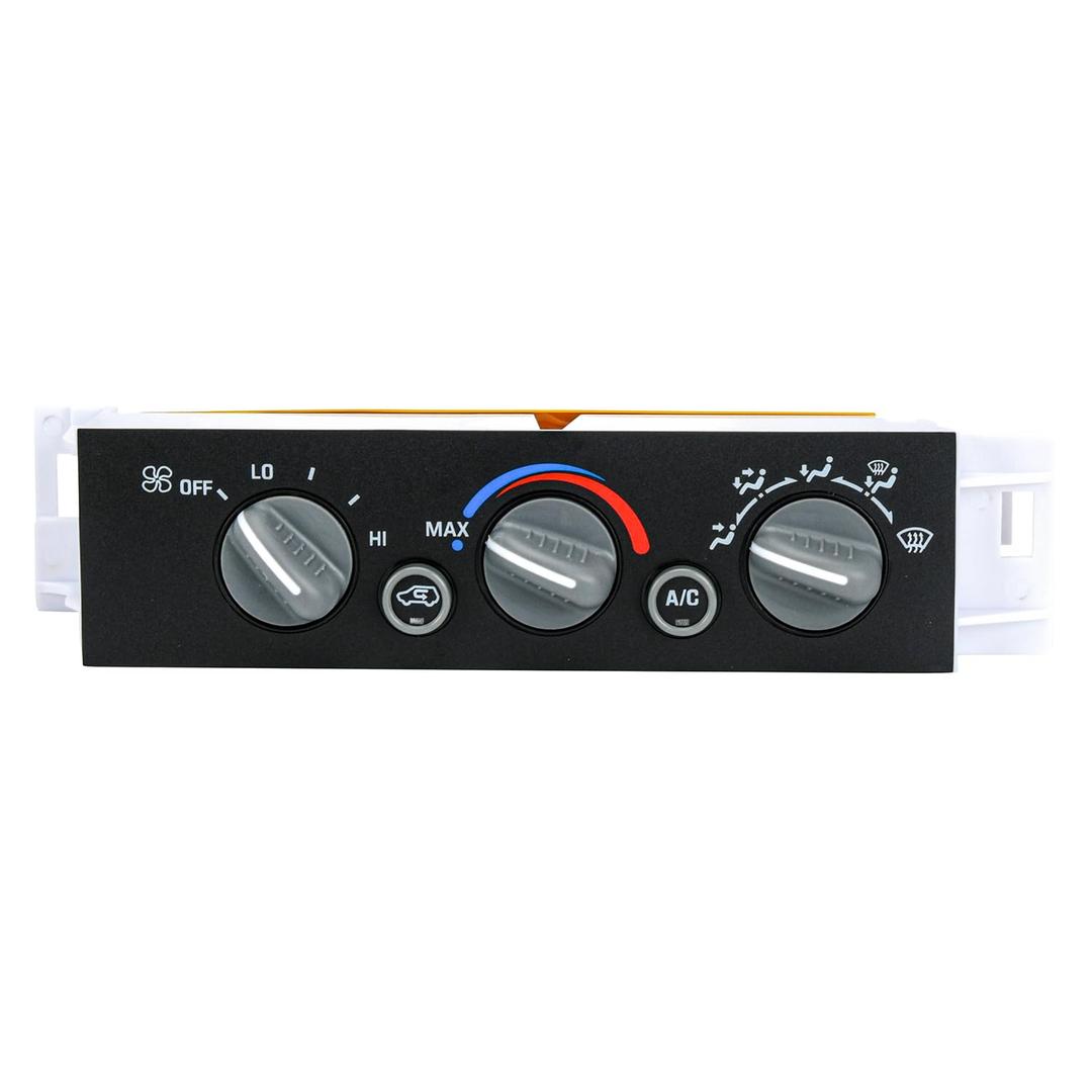 599-007 AC Heater Control Panel Climate Control Module Switch Without Rear Window Defogger for Chevy Truck GMC C1500 C2500 C3500 K1500 K2500 K3500 Truck 1996-1999 9378815 16231175
