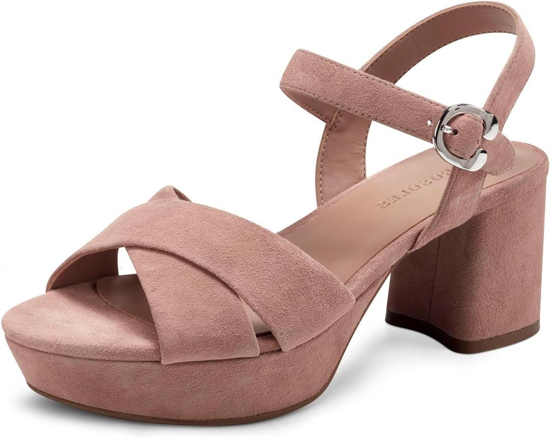 Aerosoles Women's Cosmos Heeled Sandals (9, Pink)