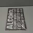 2 x YVHOGTA Funny Bar Metal Sign No Great Story Started with Salad Vintage Beer Sign for Home Bar Basement Garage Man Cave Decor 12x8 Inch